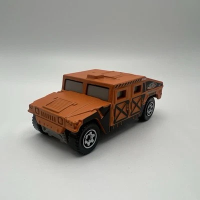 2014 Matchbox 1994 Humvee diecast car Orange - Image 1 of 4