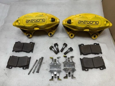 2007-2021 INFINITI G37 M37 Q50 Q60 Q70 AKEBONO ПЕРЕДНИЕ ТОРМОЗНЫЕ СУППОРТЫ СЛЕВА СПРАВА🌟 - Изображение 1 из 4