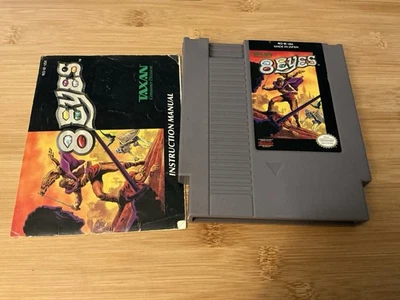 8 Eyes(Nintendo Entertainment System NES, 1990) Game And Manual Tested! - Image 1 of 4