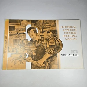 Vtg 1979 Ford Versailles Wiring Electrical Vacuum Trouble Shooting Manual - Picture 1 of 6
