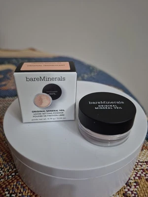 bareMinerals Original Mineral Veil Setting Powder Translucent Sample Size NIB - Image 1 of 4