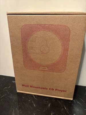 Wall Mountable CD Player Space Saver Model YR-Q200 White w/Remote New - Image 1 of 4