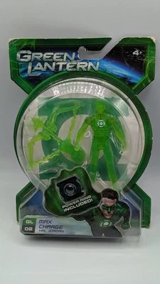 Nueva figura 2010 DC Comics & Mattel GL02 Green Lantern Hal Jordan con anillo eléctrico Foto 1 de 4