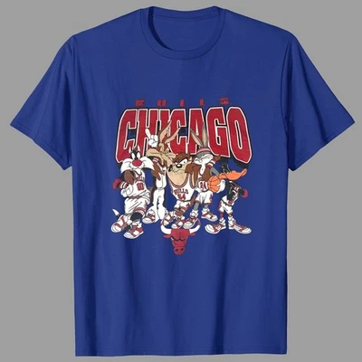 NUEVA Camiseta de Baloncesto Chicago Bulls Legend Team NBA Multicolor, S-5XL Foto 1 de 4