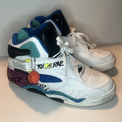 Ewing Yo! MTV Raps Rogue 高帮运动鞋 13 码 白色/多色 — 第 1/4 张图片