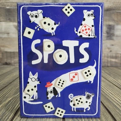 Spots: Dogs & Dice Game 1-4 Players ~Sealed~ Easy Quick Play Ages 10+ CMYK New - Image 1 of 4