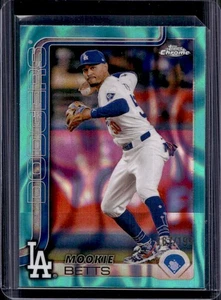 2025 Topps Chrome Mookie Betts Aqua Lava Refractor #167/199 Dodgers - Picture 1 of 2