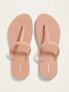 NWT Old Navy dulce de leche T-Strap Sandals (Partially Plant-Based) 9 - Picture 1 of 4