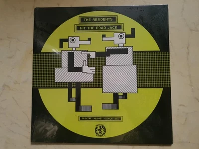 THE RESIDENTS Hit The Road Jack (SPECIAL ALMOST DANCE MIX) *1987 US*MINT*SEALED* - Bild 1 von 2