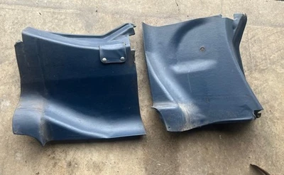 Mercedes W107 Rear Interior Panels L&R Blue- Mb-Tex 75-80 450sl 380sl - Imagem 1 de 2