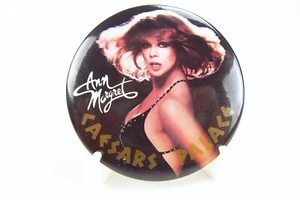 Vintage Ann Margret Caesars Palace Nevada 3 inch Pinback Button - Picture 1 of 3