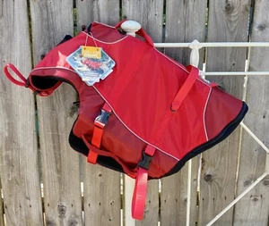 Kurgo Life Vest And Coat in One for Dogs Surf N Turf Coat Red Size XL New - Picture 1 of 11