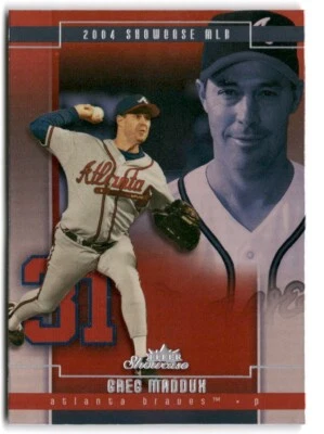 2004 Fleer Showcase - #87 Greg Maddux - Image 1 of 2