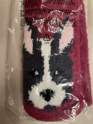 Calcetines difusos acogedores Frenchie Dog Old Navy para mujer, nuevos en paquete  Foto 1 de 3