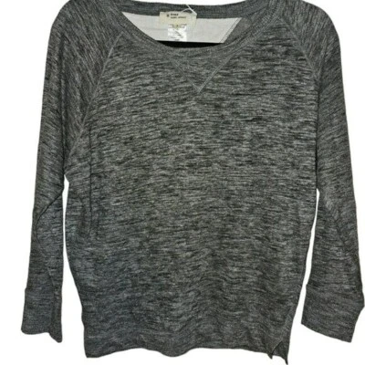 Blusa Top Pullover de Lino Etoile Isabel Marant Mujer Talla S Gris Lujo Atemporal Foto 1 de 4
