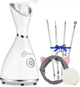 Face Steamer for Facial Deep Cleaning Nano Ionic Face Steamer Warm Mist Humidifi - Picture 1 of 7