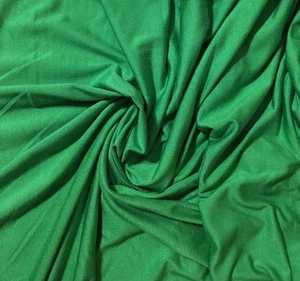 Micro Modal 4 ways Spandex Jersey Knit Fabric Eco-Friendly Kelly Green 9.5 Oz - Picture 1 of 1