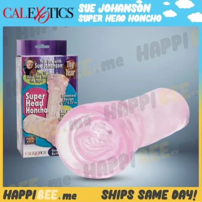 Sue Johanson SUPER HEAD Honcho Bolsillo Coño🍯 Masturbador Masculino Stroker Manga Taza Foto 1 de 4