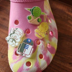 4pc Glow in the Dark Star Friends Shoe Charms, Character Charms - Picture 1 of 1