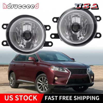 Faros antiniebla del parachoques delantero izquierdo y derecho para Lexus RX350/RX450h 2010 2012-2014 Foto 1 de 4