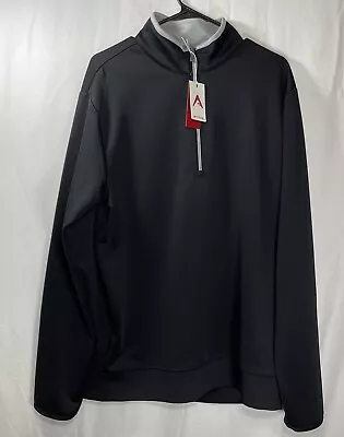 Suéter Pullover de Golf Antigua para Hombres 1/4 Cremallera Talla Grande L Nuevo con Etiquetas Foto 1 de 4