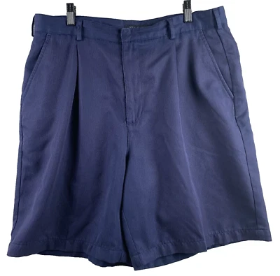 Pantalones Cortos de Golf WALTER HAGEN Para Hombre Talla 36 Azul Marino Preppy Clásicos Retro Preppy Papá Foto 1 de 4