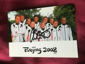 Autogramm CHRISTIANE PILZ-Triathlon Olympiamannschaft 2008-Beijing-signiert-AK - Bild 1 von 2