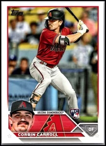 2023 Topps #401 Corbin Carroll - Rookie RC ¡Envío gratuito! - Imagen 1 de 2