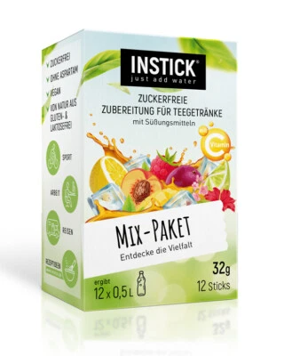 INSTICK Mix Pack Iced Teas for 12 x 0.5L - Image 1 of 4