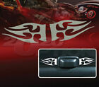 Car Truck Universal Stainless Steel Tribal Flame Stick On Emblems 2 Pieces