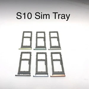 Samsung S10 (G973F) Sim & Memory Card Tray Holder New - Picture 1 of 1