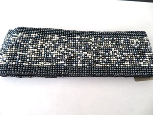 CHICOS BLUE STRETCH BELT SIZE M - Picture 1 of 2