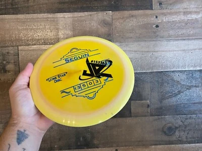 Lone Star Seguin Driver NEW Disc Golf Yellow Blue Jaden Rye Swirl Alpha 170g - Image 1 of 4