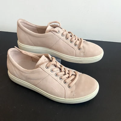 Zapatos para mujer ECCO golf informales híbridos con cordones cuero rosa rubor talla 39 EE. UU. 8 Foto 1 de 4