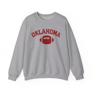 Oklahoma Football Sweatshirt Unisex - Picture 1 of 7