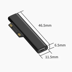 Câble Surface vers Type C Câble de Charge Rapide pour Microsoft Surface Pro 7 6 5 4 3 Go - Photo 1 sur 4