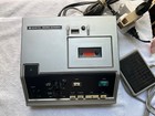 VTG Sanyo Memo Scriber TRC8010A w Foot Remote Dictating Cassette Tape Recorder