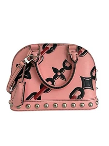 Louis Vuitton Pink Epi Alma Bb Flower Chain Link - Picture 1 of 14