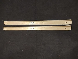 1968-72 GM A Body Chevelle GTO Cutlass Skylark Door Sill Plates Fisher Pair - Picture 1 of 1