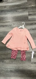 2 Toddler Girl Outfits, New Never Used, With Tags - Picture 1 of 4