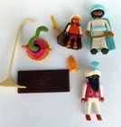 Playmobil 3 Figuren Fakir mit Kind und Zubehör - Araber mit Schwert