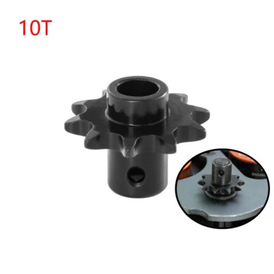 45# Steel 10T Front Chain Gear For LOSI 1/4 Promoto-MX RC Motorcycle Upgrade - Image 1 of 4