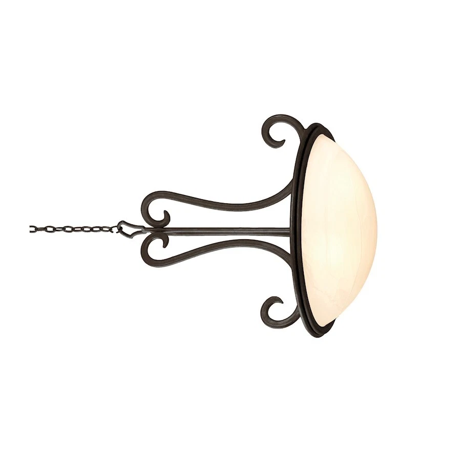 Colgante Kalco Lighting Santa Bárbara 3-LT 26", tortuga/alabastro - 3177TO-ALAB Foto 1 de 1