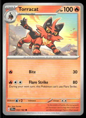 SV05: Temporal Forces #033/162 Torracat - Image 1 of 2