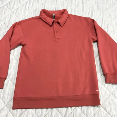 Mondetta Sudadera Mujer Mediana Granate Rosa Cuello Manga Larga Pullover Usada en Excelente Condición Foto 1 de 4