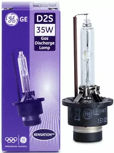 1pcs GENUINE XENON light Bulb GE General Electric Xensation Xenon D2S 53500 35W - Picture 1 of 12
