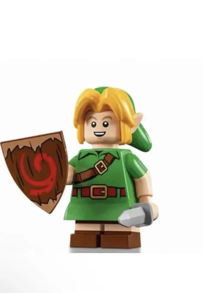 LEGO Legend of Zelda YOUNG LINK Minifigure w/ Accessories 77092 Great Deku Tree