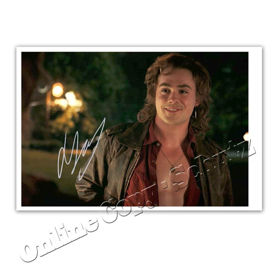 Dacre Montgomery aus Stranger Things  (Billy Hargrove)  (6)  +   Autogrammfoto - Bild 1 von 1