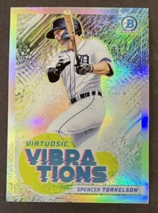 2022 Bowman Chrome Virtuosic Vibrations #VV-2 Spencer Torkelson - Picture 1 of 2