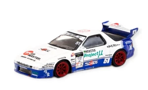 Tarmac Works Pandem Mazda RX-7 FC3S Drift HOBBY64 - Picture 1 of 2